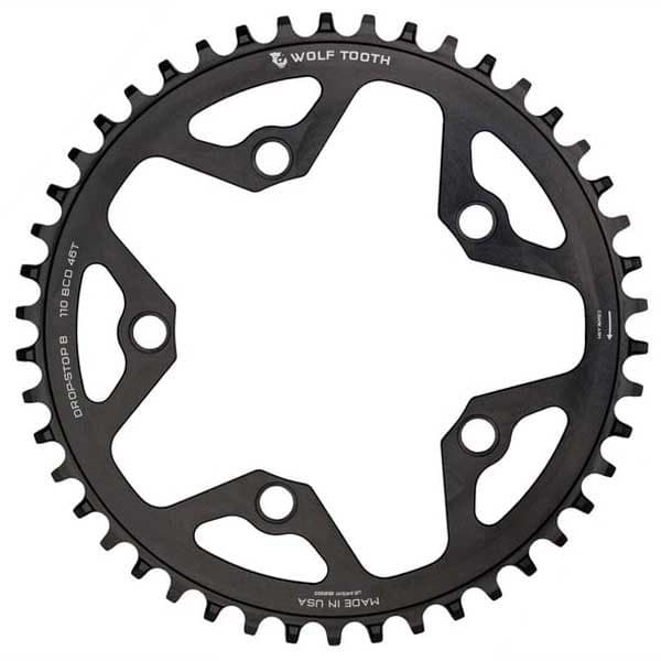 Wolf Tooth Ketjurengas 5b 110 Bcd Hopeinen 46t