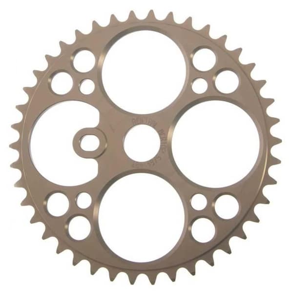 Renthal Ketjurengas 4x Hopeinen 36t