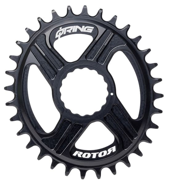 Rotor Kedjering Direct Mount Qring Rex Svart 34t