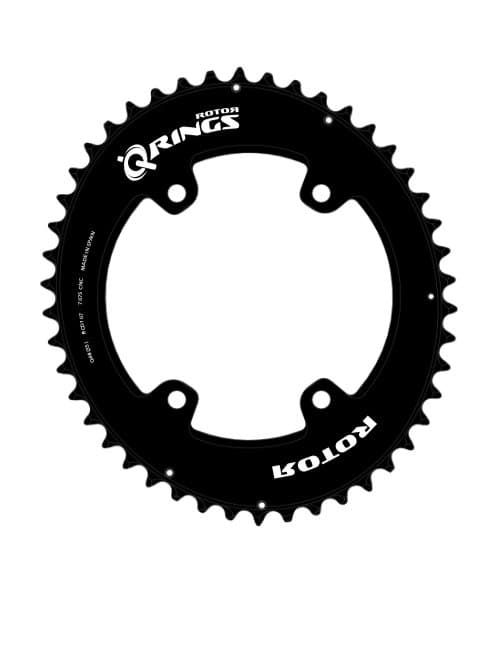Rotor Oval Kedjehjul Q Ring Shimano Grx 110 Bcd Svart 48t