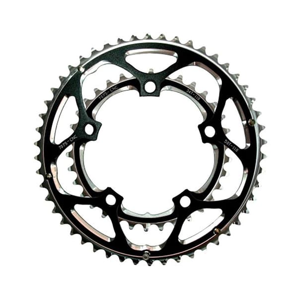 Sunrace Ketjurengas Rx0 Int Cnc 5b 110 Bcd Hopeinen 34t