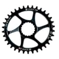 Miniatyrbild 1 av 2: Lola Oval Kedjekrans Direktmonterad Cannondale Silver 32t
