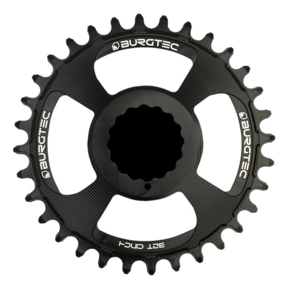 Burgtec Kedjering Race Face Cinch Thick Thin Svart 30t