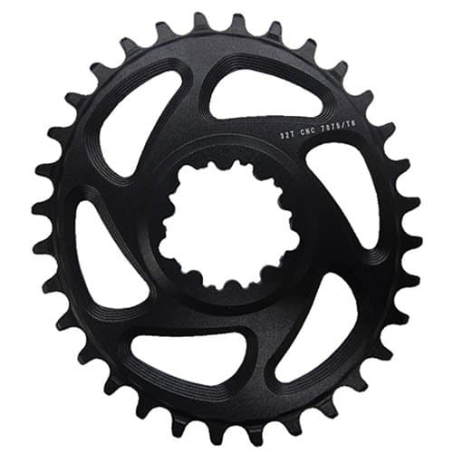 First Kæderring Direct Mount Oval 3 Mm Offset Sort 34t