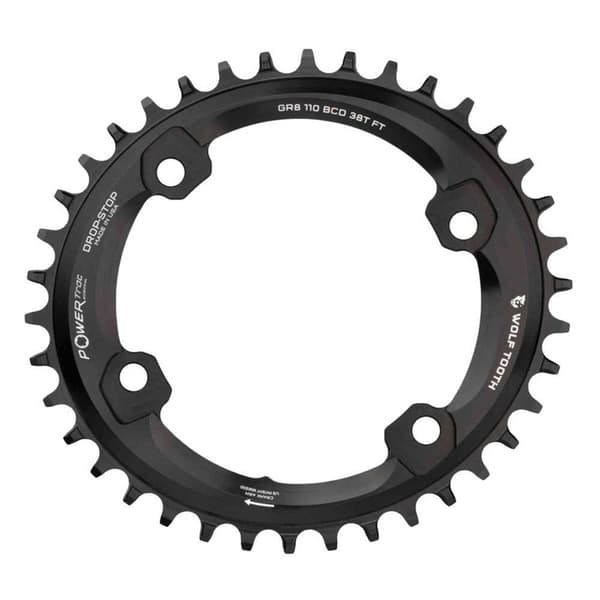 Wolf Tooth Soikea Eturatas B Shimano Grx 110 Bcd Hopeinen 38t