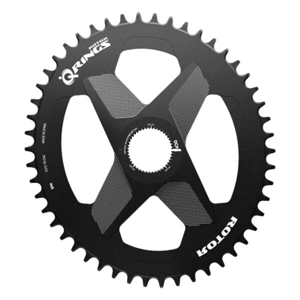 Rotor Q Rings 1x Universal Direct Mount Kedjehjul Silver 54t