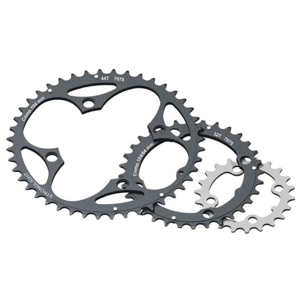 Stronglight Mtb Interior Sram Xo 64 Bcd Klinge Sort 24t