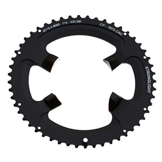 Stronglight Shimano 110 Bcd 46-52t Kedjehjul Svart 36t