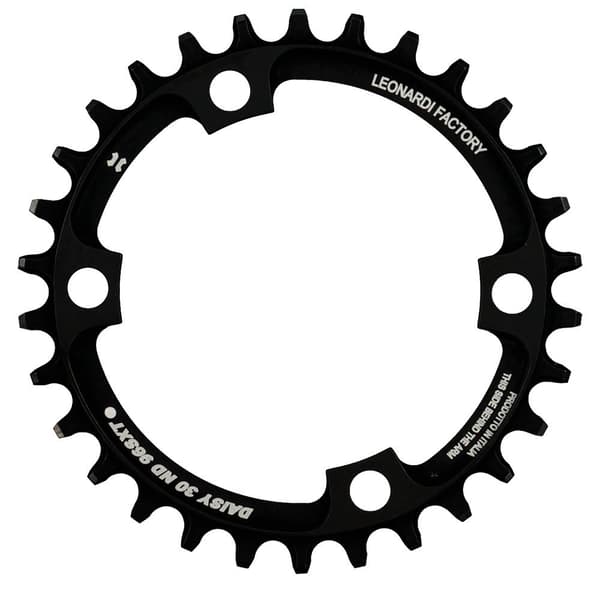 Leonardi Racing Daisy Asymmetric 96 Bcd Kedjehjul Svart 32t