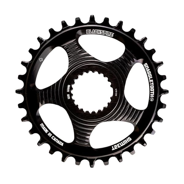 Blackspire Shimano 9100/8100/7000 Direct Mount Eturatas Musta 28t