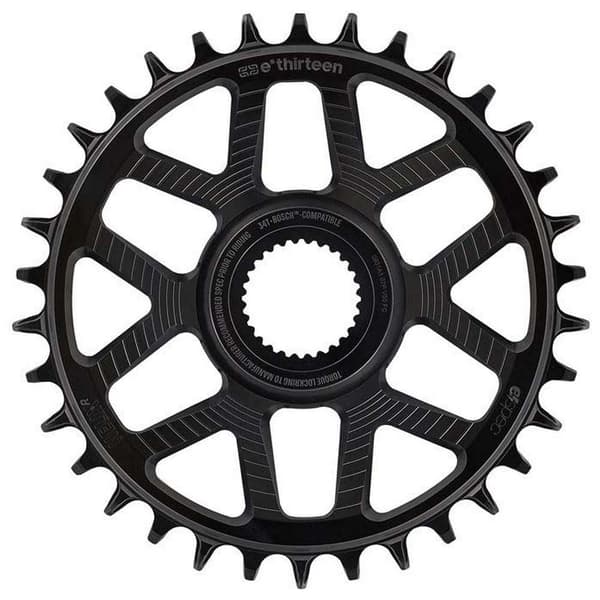 E-thirteen Helix R Bosch Sx/g4 Dm Eturatas Hopeinen 34t
