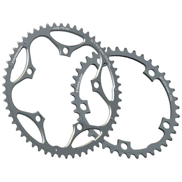 Stronglight Type Exterior 5b Shimano/sram/fsa 110 Bcd Kedjehjul Silver 46t
