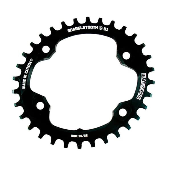 Blackspire Snaggletooth Xt8000 Ovalt Kedjehjul Svart 34t
