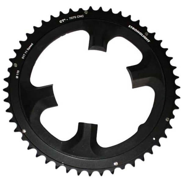 Stronglight Compatible Durace/ultegra Di2 110 Bcd Kedjehjul Svart 36t