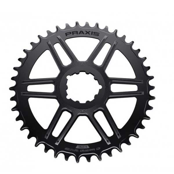 Praxis Road Narrow Wide Dm Kedjehjul Silver 42t