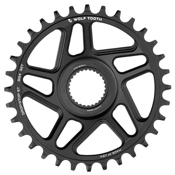 Wolf Tooth E-bike Bosch 4 Gen Drop Stop St 4g Kedjehjul Silver 32t