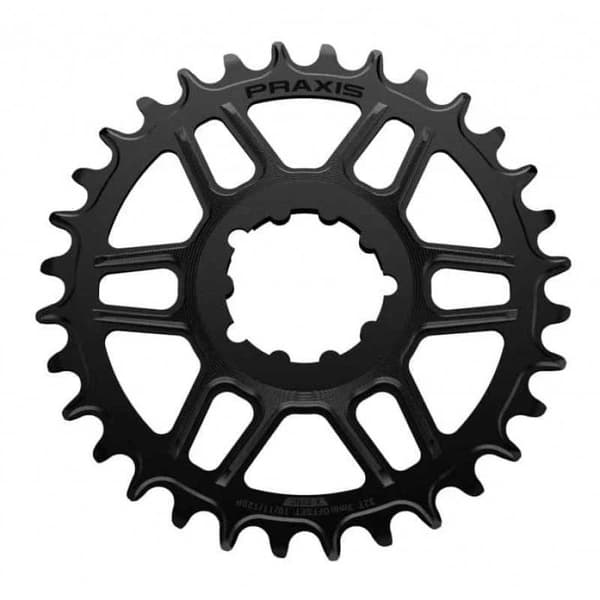 Praxis Dm 1x Narrow Wide 3mm Offset Kedjehjul Silver 34t