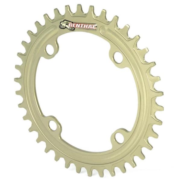 Renthal 1xr 96 Bcd Kedjehjul Guld 32t