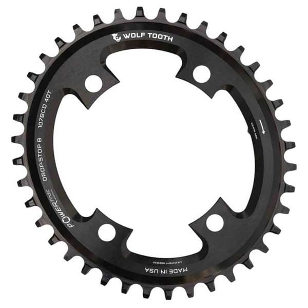 Wolf Tooth B 107 Bcd Ovalt Kedjehjul Silver 42t