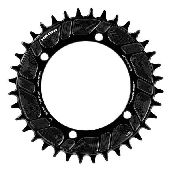 Rotor 4b 100 Bcd Ut 11-12s T-type Kedjehjul Silver 36t