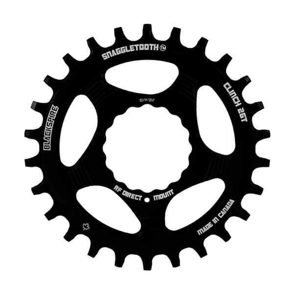 Blackspire Snaggletooth Eturatas Musta 26t