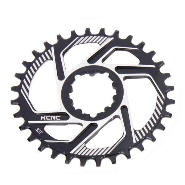 Kcnc Mtb Oval Dm Sram 3 Mm Offset Kedjehjul Svart 30t