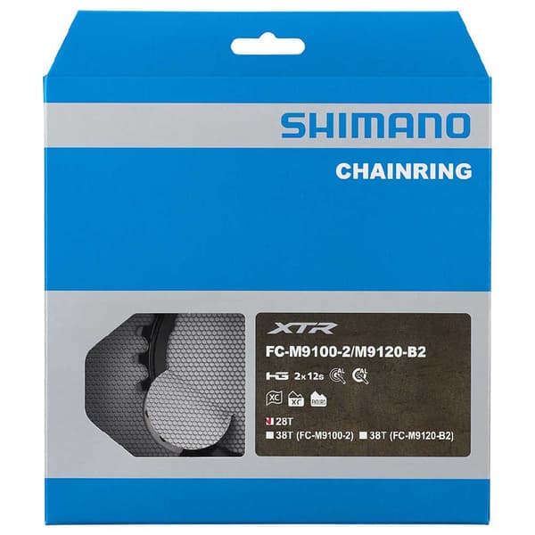 Shimano Xtr M9120 Kædehjul Hvid 38t