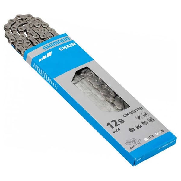 Shimano Mtb Kæde Xt M8100 Grå 138 Links