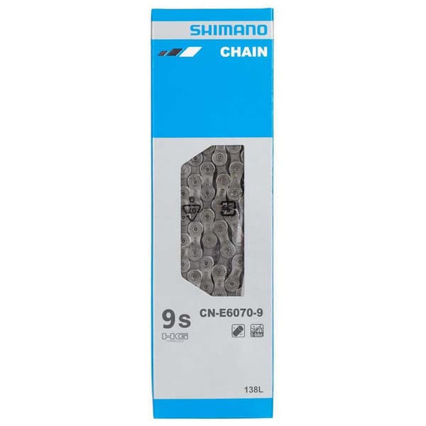 Shimano Vej/mtb Kæde 9x Grå 138 Links