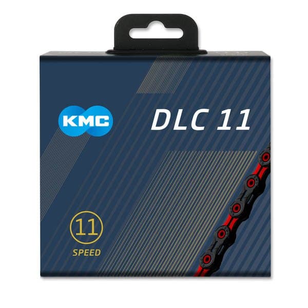 Kmc Väg/mtb Kedja X11sl Dlc Wt X Röd,Svart 114 Links
