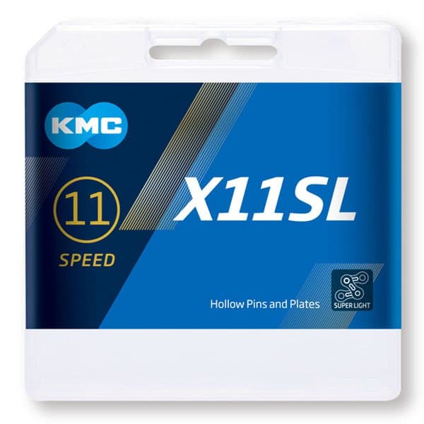 Kmc Vej/mtb Kæde X11sl Gylden 118 Links