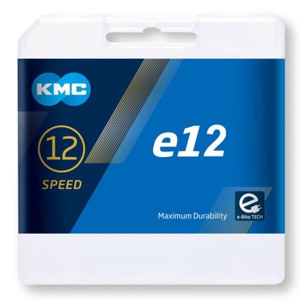 Kmc Kedja E12 E-bike Svart 130 Links