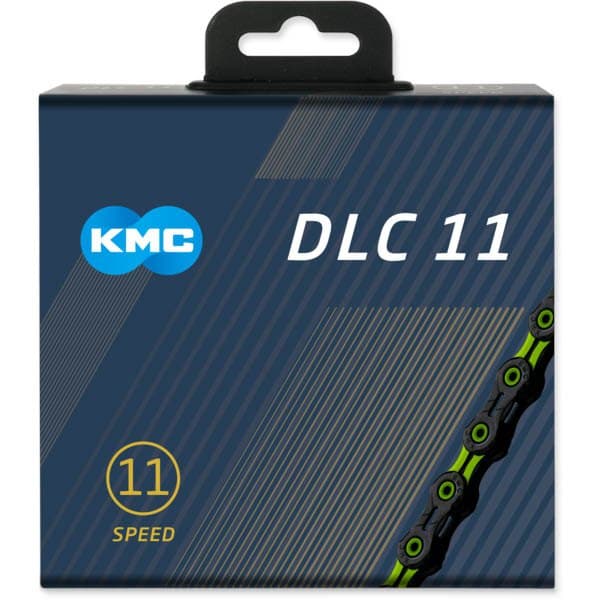 Kmc Tie/mtb-ketju X11 Sl Dlc Vihreä,Musta 116 Links