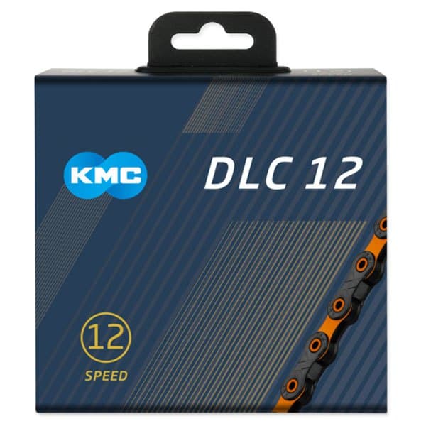 Kmc Tie/mtb -ketju Dlc 12 Musta 126 Links