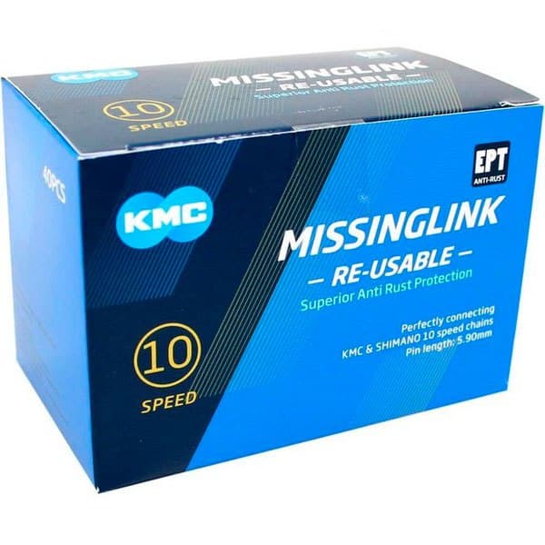 Kmc Missinglink Ept 10s 40 Units Hopeinen 5.88 mm