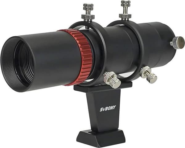 Svbony SV165 Mini Guide Scope 40F4, 1,25 tums FMC-beläggning med spiralfokuserad justerbar koaxial inriktning