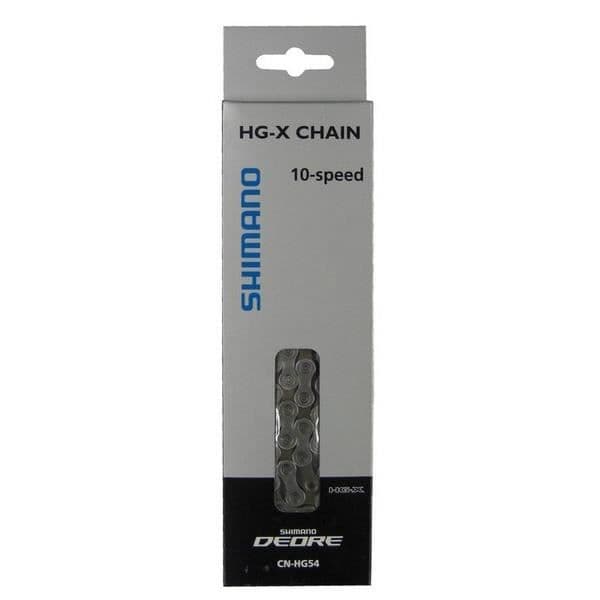 Shimano HG-54 10S cykelkedja - MTB - Grå - 116 länkar