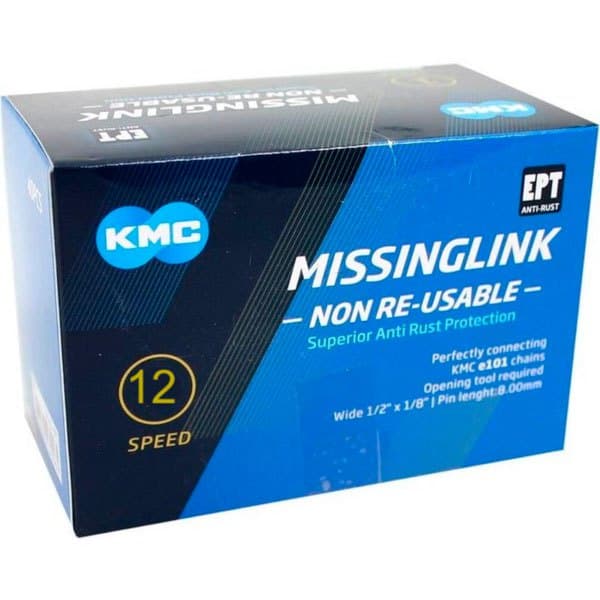 Kmc Puuttuva Lenkki Ept 12s 40 Yksiköitä Hopeinen 5.2 mm