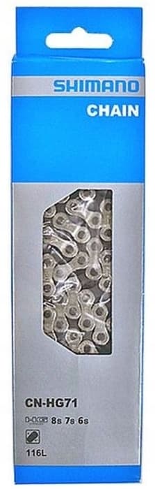 SHIMANO ACERA cykelkedja 6/7/8 HG71-116 +PIN