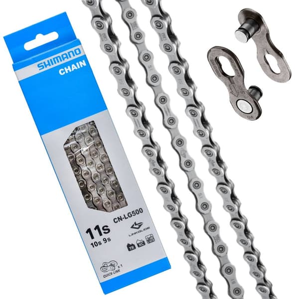 Shimano 9/10/11-speed kæde CN-LG500 Linkglide 138 led Original kasse