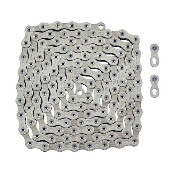 Rotor 12s Ketju Hopeinen 126 Links