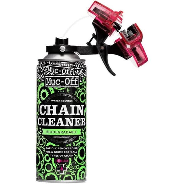 Rengöringsmedel för kedja - Chain Doc - 400 ml - Rotationsborste - Inkluderar smörjmedel - Blandad