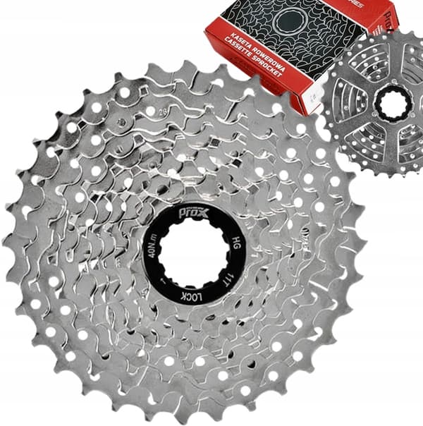 9-speed kassette 11-32T Prox forkromet indeks stærk