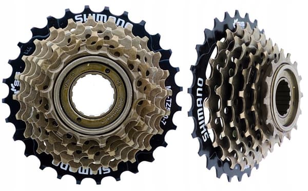Frihjul Shimano MF-TZ500 6-GEARS SKRUES PÅ