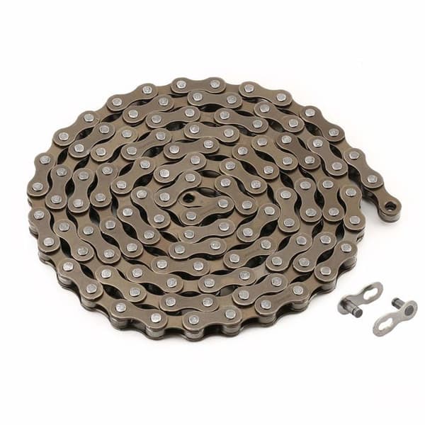 Cykelkedja - Zonkie snabbkoppling - ZK-SUM - Enkel hastighet cykelkedja 1/2" x 1/8" 116 länkar