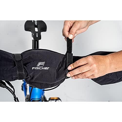 FISCHER cykelskydd för e-cykeldisplay & styre med vattentät innerbeläggning, skyddar mot damm - 1 st (50382)