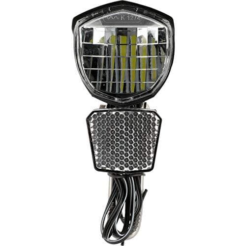 FISCHER cykeldynamo LED forlygte 70 lux levetid: 50.000 timer, med parkeringslys (maks. 4 min.), - 1 stk (85355)