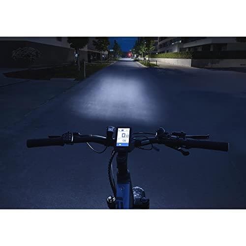 FISCHER sladdlös USB LED-belysningsset TWIN, 80 lux frontljus upp till 80 lux, omkopplingsbar till 40 lux/20 lux, - 1 st (50635)