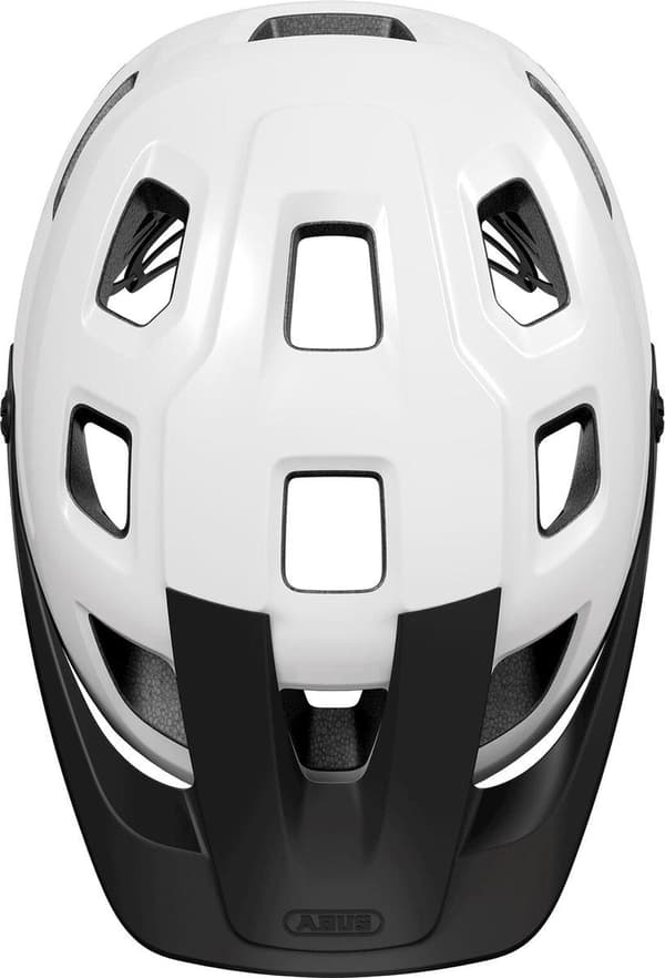 Abus MoTrip Hjelm - Skinnende Hvid - L 57-61 CM - Cykelhjelm