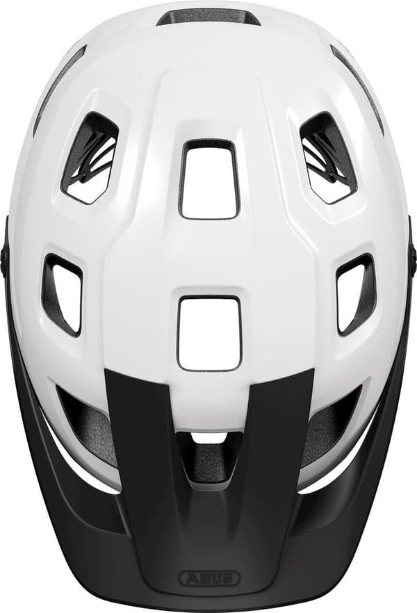 Abus MoTrip Hjelm - Skinnende Hvid - L 57-61 CM - Cykelhjelm
